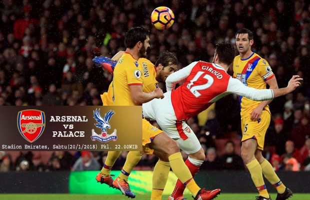 Preview Arsenal vs Crystal Palace: Hapus Dahaga Kemenangan