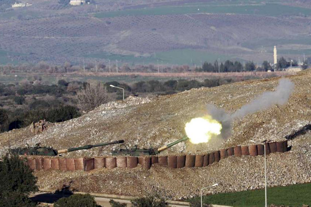 Serangan Udara Turki Terjang Afrin