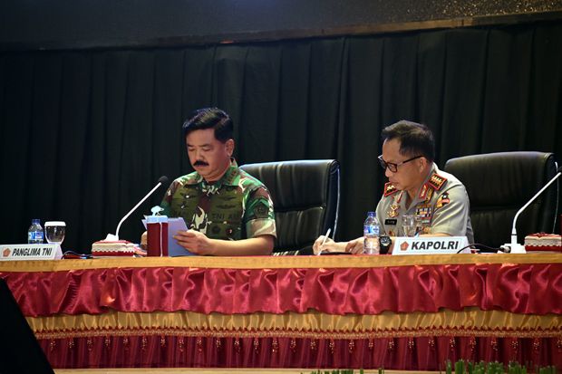 Hadi: Rapim TNI-Polri Dukung Percepatan Kebijakan Pemerintah