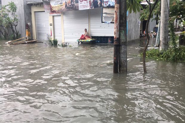 Diguyur Hujan, Denpasar-Badung Banjir