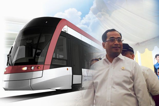 Pemerintah Siapkan Pengoperasian LRT Palembang Juni 2018