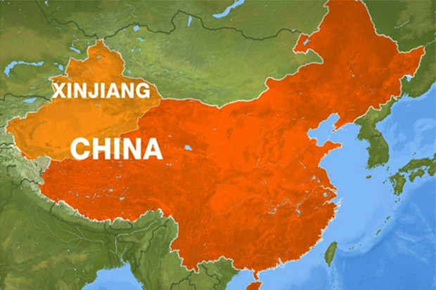 China Bakal Bangun Tembok Besar di Xinjiang