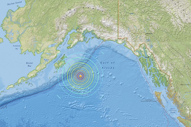 Gempa 7,9 SR Guncang Alaska, Washington Terancam Tsunami