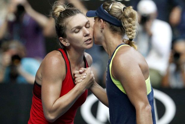 Kalahkan Kerber, Simona Halep Bentrok Wozniacki di Partai Final