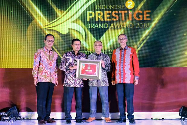 GIG Fiber Internet Raih Indonesia Prestige Brand Award 2018