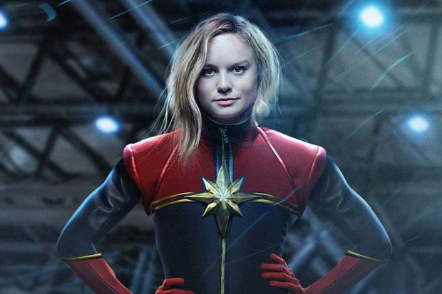 Ini Penampakan Pertama Kostum Captain Marvel Versi Brie Larson