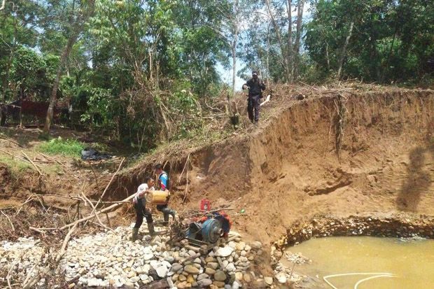 Bupati Merangin Tak Berdaya soal Tambang Ilegal