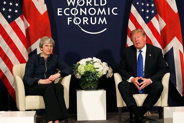 Trump Ramal Perdagangan AS dan Inggris Bakal Meroket