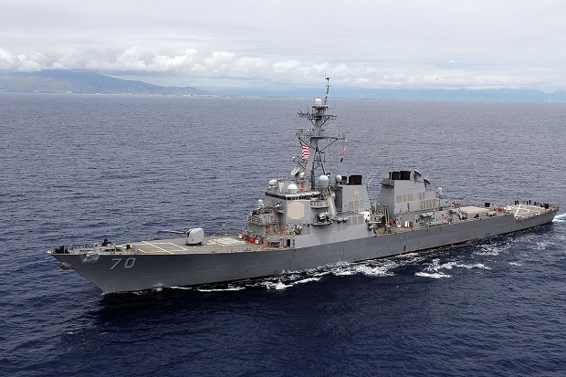 AS Bantah Kapal Perangnya Diusir China dari Laut China Selatan