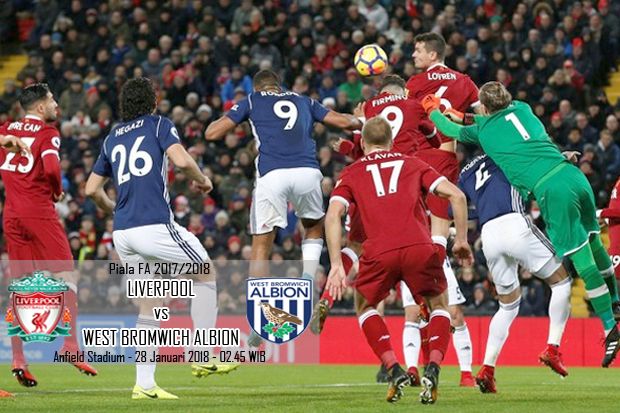 Preview Liverpool vs West Brom: Belajar dari Kesalahan