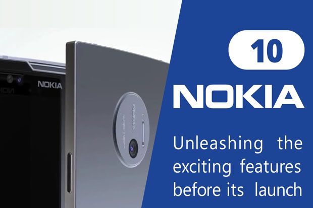 Inilah Bocoran Nokia 10 dengan Penta-Camera yang Berputar