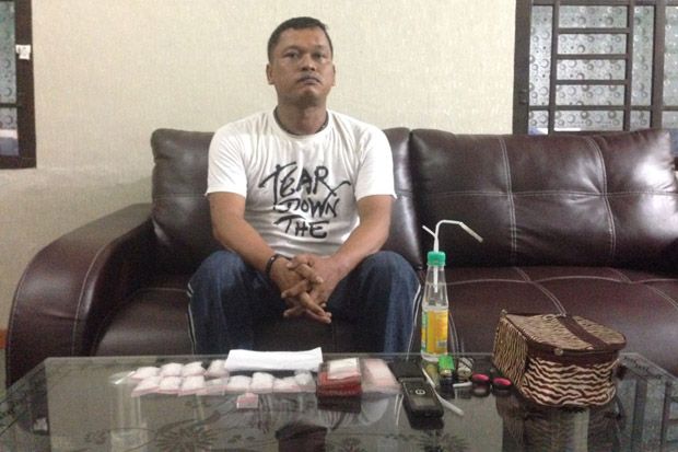 Oknum Polisi Tugas Bidang Dokkes Polda Sumut Edarkan Sabu Ditangkap