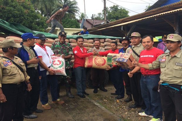 Cemindo Gemilang Berikan Bantuan Korban Gempa di Banten