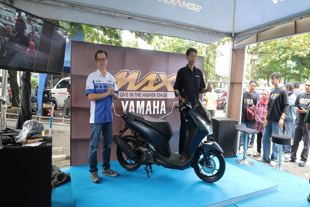 Yamaha Lexi Ikutan Mejeng di CustoMAXI Semarang