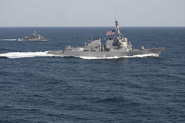 Korut Tuduh AS Kerahkan Kapal Induk ke Semenanjung Korea