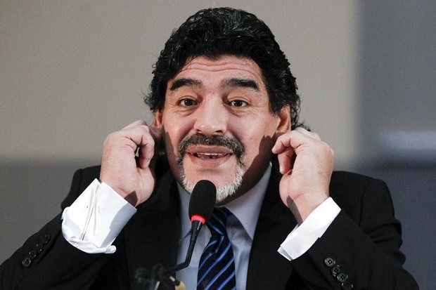 Maradona Ditolak Masuk AS karena Menghina Donald Trump di TV