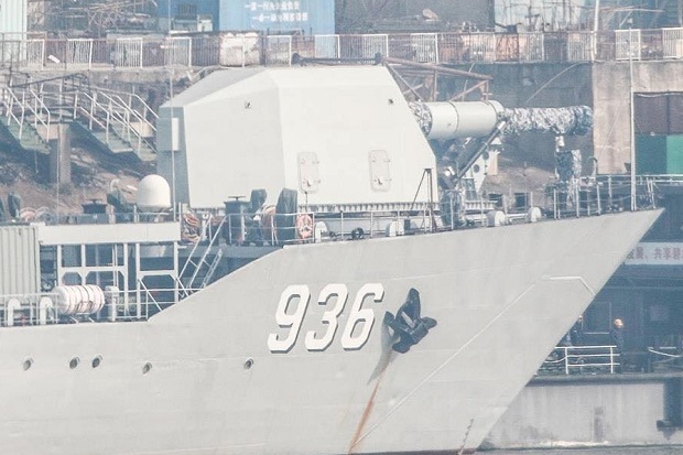 Kapal Perang China Diduga Bersenjata Railgun Elektromagnetik