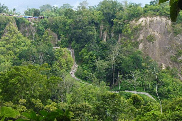 Jajang Koto Gadang, Tembok China di Sumatera Barat