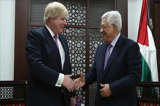 Temui Presiden Palestina, Menlu Inggris Tegaskan Komitmen Solusi Dua Negara