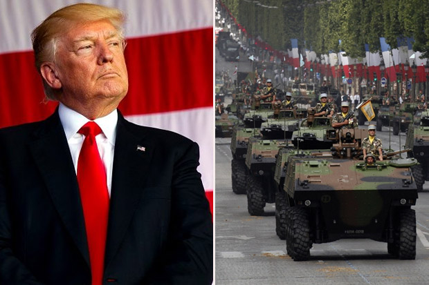 Trump Inginkan Parade Militer di Washington