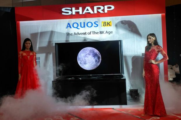 November, Sharp Bawa Televisi Berteknologi 8K ke Indonesia