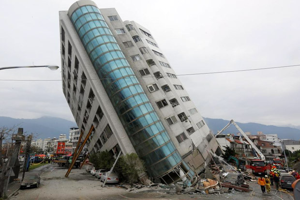 Korban Gempa Taiwan Bertambah, 7 Tewas 177 Hilang