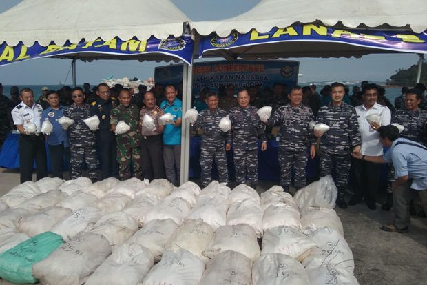 Kronologi TNI Tangkap Kapal Bawa 1 Ton Sabu di Selat Philip