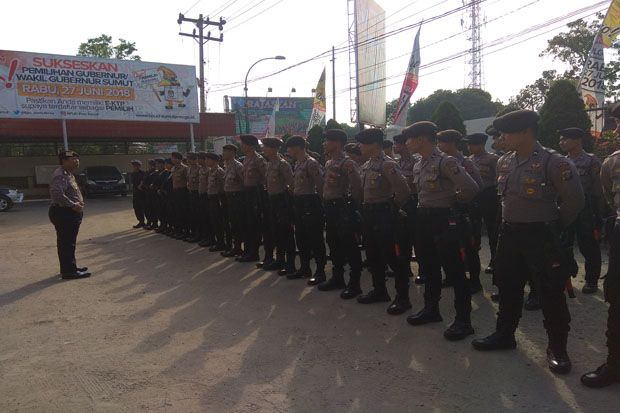 Penetapan Balon Gubernur Sumut, 247 Personel Polisi Disiagakan