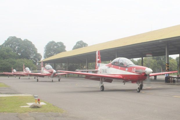 Sukses di Singapura, Tim Aerobatik TNI AU Diganjar Pin Jupiter