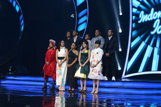 Top 10 Indonesian Idol Ditantang untuk Berduet Malam Ini