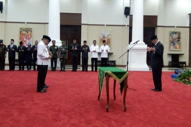 Gubernur Banten Kukuhkan Pjs Bupati Lebak dan Wali Kota Tangerang
