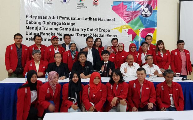 Jelang Asian Games 2018, Tim Bridge Indonesia Timba Ilmu di Eropa