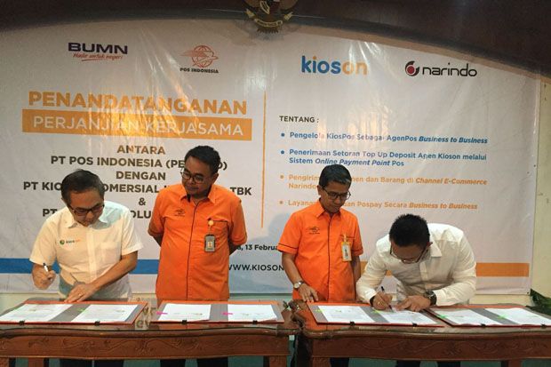 Kioson-Pos Indonesia Luncurkan Kios-Pos