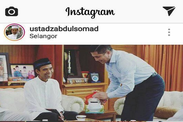 Ustaz Abdul Somad Disambut Hangat Menteri Besar Selangor Malaysia