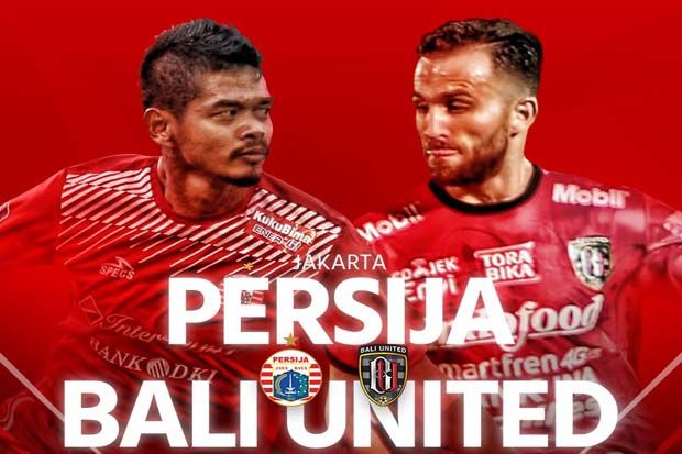 Susunan Pemain Persija Jakarta vs Bali United