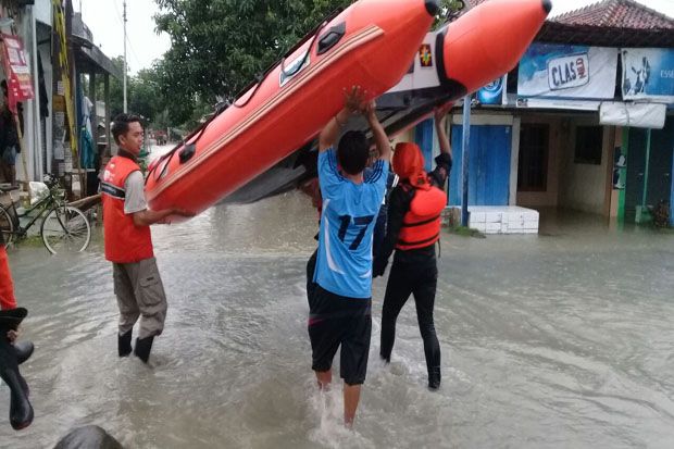 Rumah Zakat Salurkan Bantuan Korban Banjir Brebes