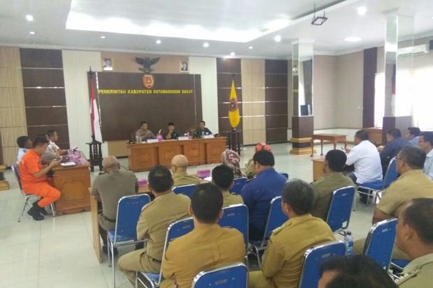 Wakil Bupati Kotawaringin Barat Gelar Rapat Khusus Tangani Karhutla