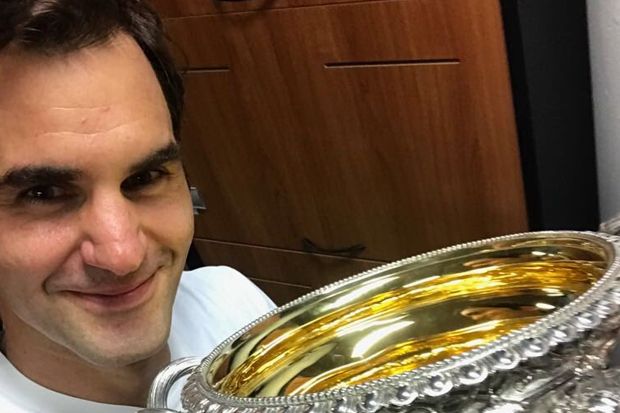 Federer Gagal Cetak Rekor Petenis Tertua Berperingkat Satu Dunia