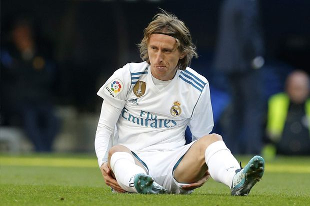 Modric Cedera, Zidane Menolak Cemas