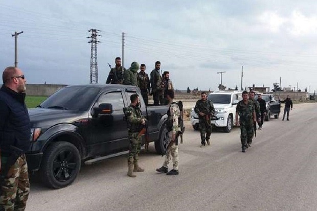 Perangi Tentara Turki, Pasukan Pro-Suriah Mulai Masuk Afrin