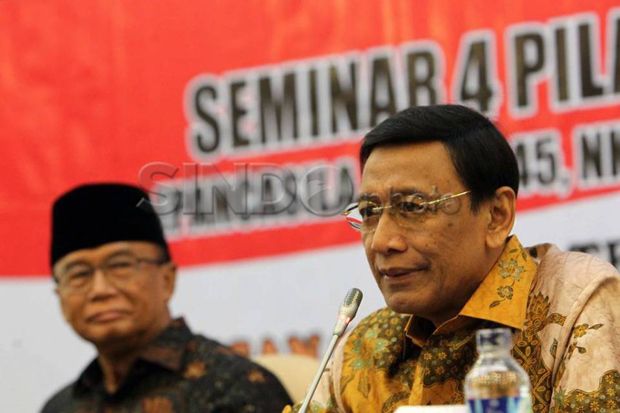 Diusulkan Jadi Cawapres, Wiranto Ingin Konsentrasi Jadi Menteri