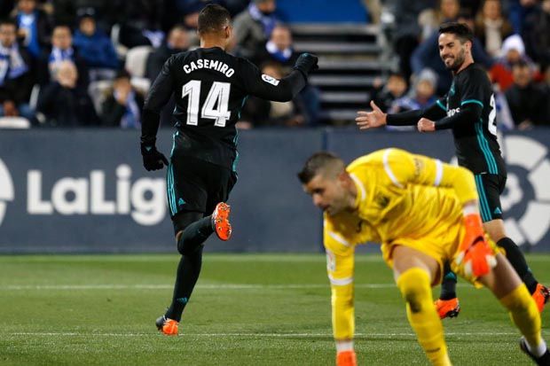 Babak I: Sempat Dikejutkan Gol Cepat Leganes, Madrid Berbalik Unggul