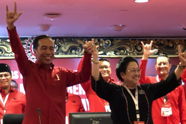 PDIP Kembali Usung Jokowi Jadi Capres
