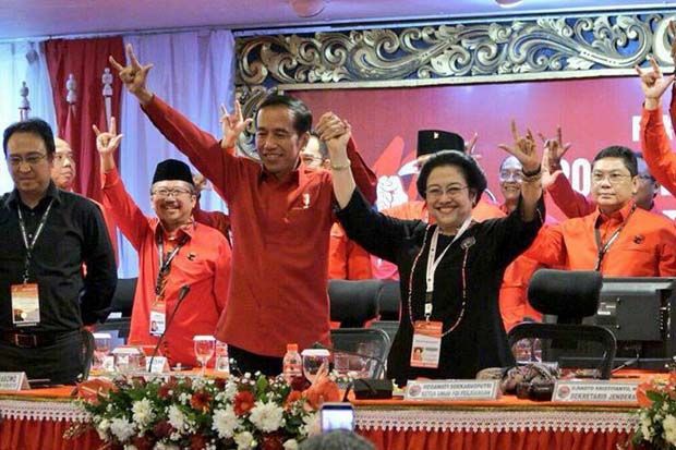 Pengumuman Mega Capreskan Jokowi Kejutkan Peserta Rakernas
