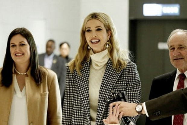 Ivanka Tiba di Seoul, Korsel: Tidak Ada Pertemuan dengan Korut