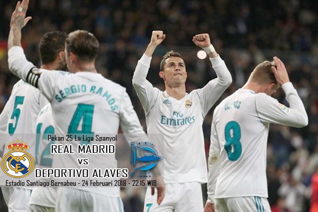 Preview Real Madrid vs Deportivo Alaves: Dihantui Kelelahan
