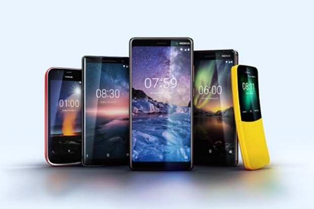 Nokia Banjiri MWC 2018 dengan Lima Smartphone Terbaru