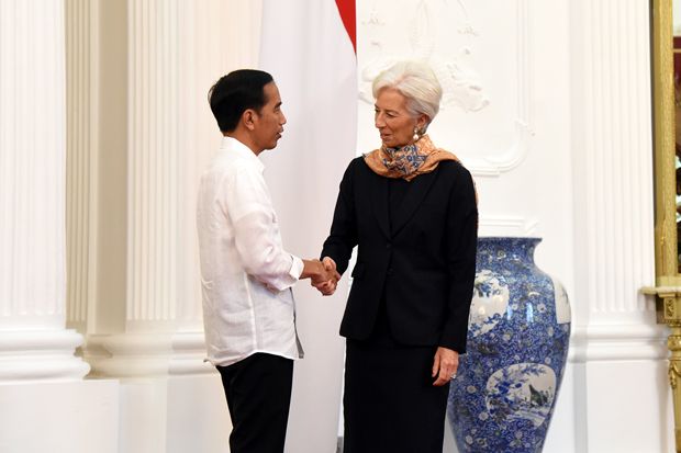 Pamer UKM, Jokowi Ajak Managing Director IMF ke Tanah Abang
