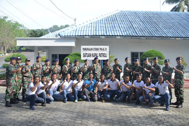 Tim Dayung Lantamal IV Tanjungpinang Siap Tampil di Selat Sunda