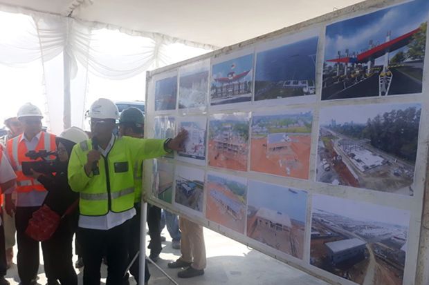 Progres Pembangunan Terminal Pelabuhan Kuala Tanjung Capai 90%